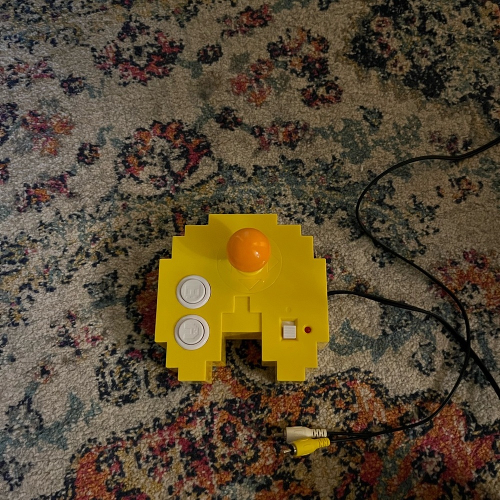 Retro Yellow Arcade Joystick